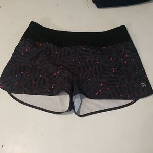 Pink and Black Running Shorts xsmall